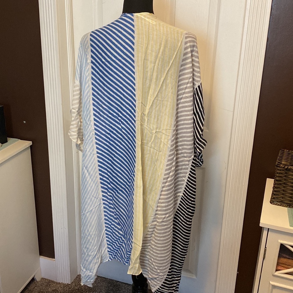 Modena Women’s Kimono Duster Spring/Summer Cardigan OS NWOT - Picture 5 of 6